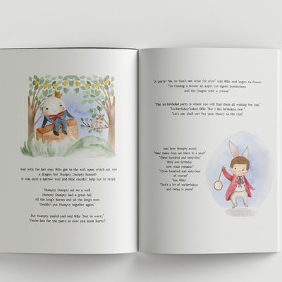 Adventures Through Papier Tales | Personalised Birthday Nursery Rhyme Storybook