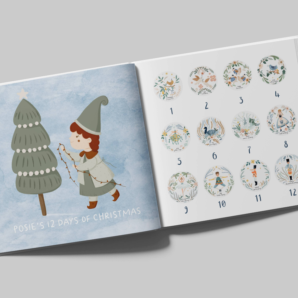 12 Days of Christmas Counting Book | Number Book