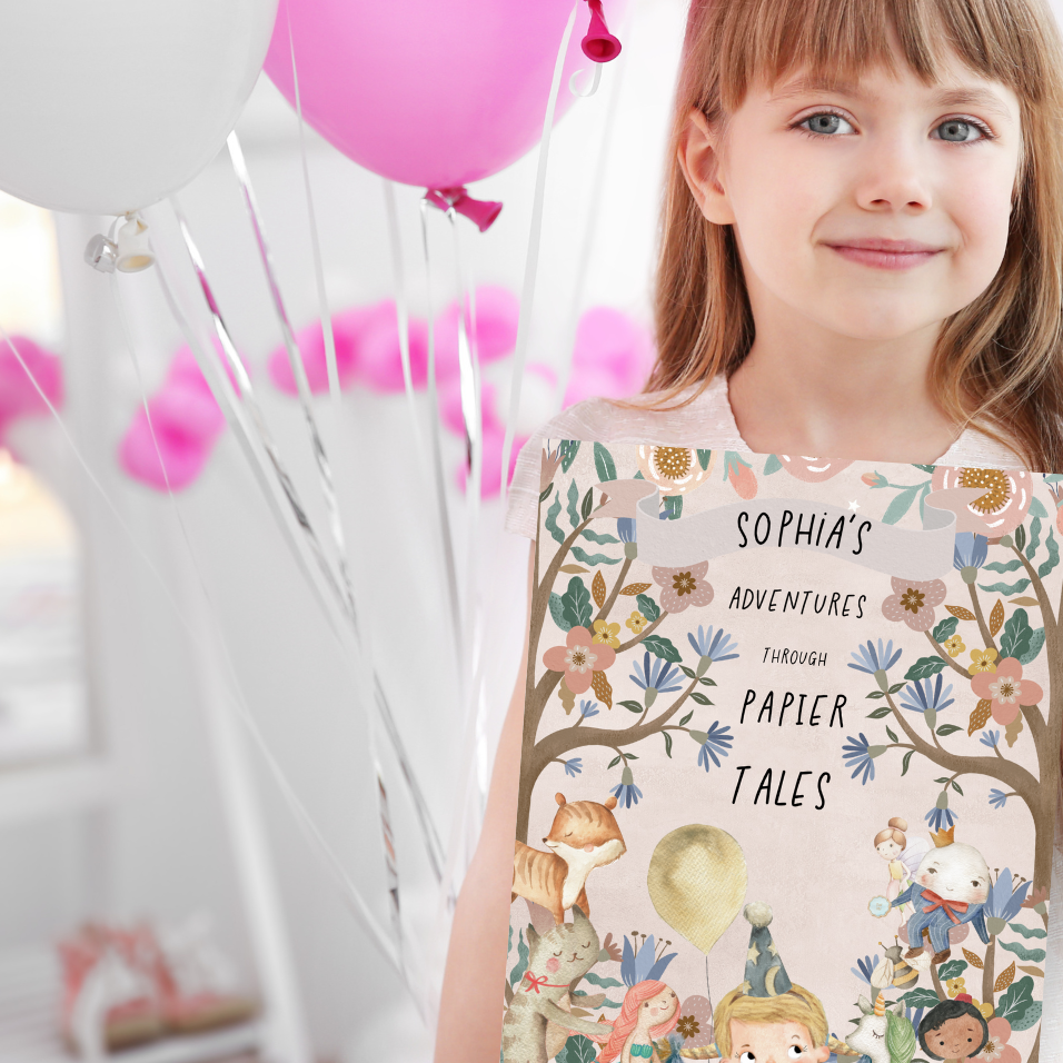 Adventures Through Papier Tales | Personalised Birthday Nursery Rhyme Storybook