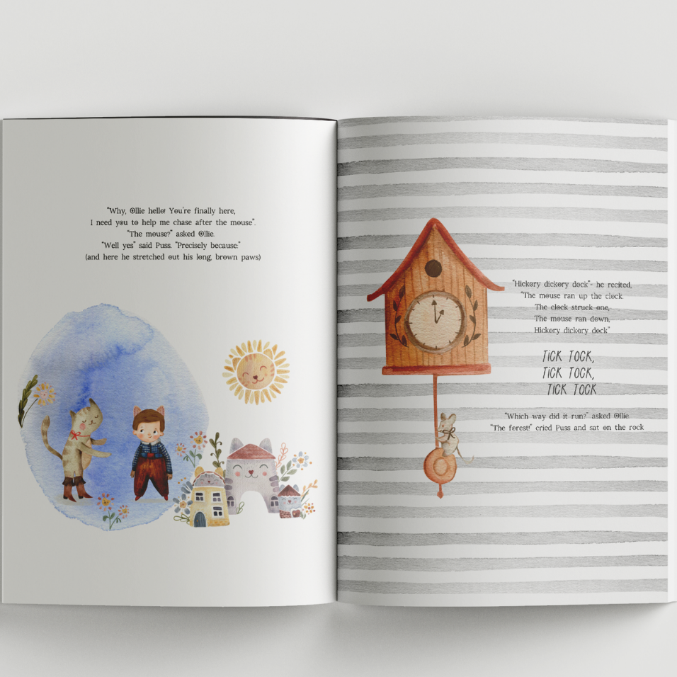 Adventures Through Papier Tales | Personalised Birthday Nursery Rhyme Storybook