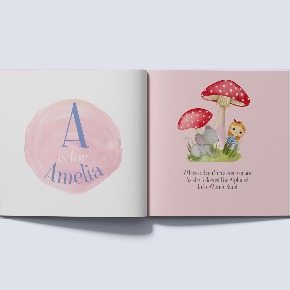 A to Z of Wonderland Alphabet Book | ABC Book