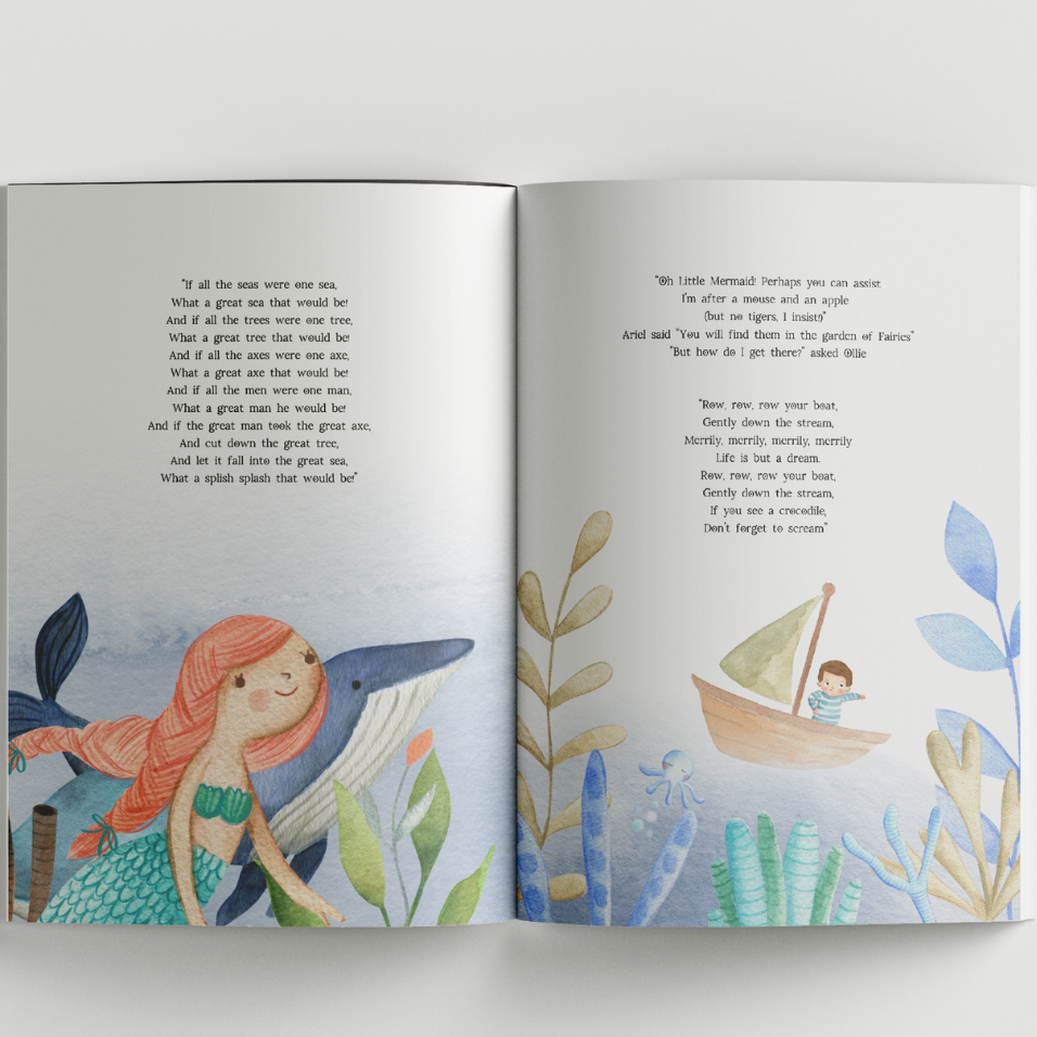 Adventures Through Papier Tales | Personalised Birthday Nursery Rhyme Storybook