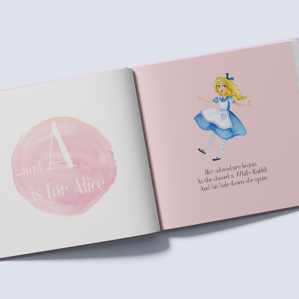 A to Z of Wonderland Alphabet Book | ABC Book